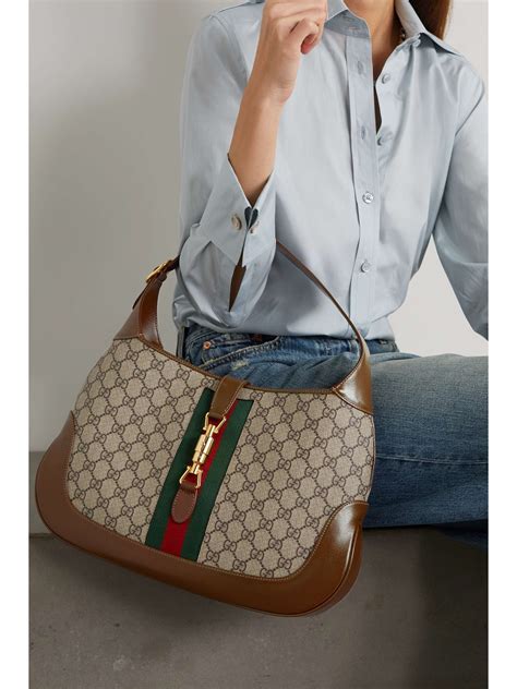 gucci jackie bag canvas|borsa gucci jackie 1961.